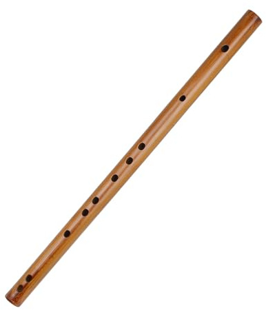 Wooden Piccolo Small Flute Traditional Wind Instrument with Carry Bag Portable Musical Instrument for Beginners Practice