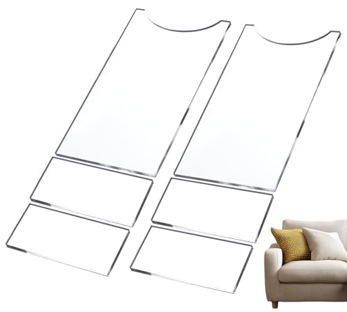Furniture Stoppers - furniture wall protector, Clear Bed Stoppers Wall Bumpers, reserved socket space to prevent scratches, Cabinet Enhanced Airflow Prevents Fire Risks Household Safety