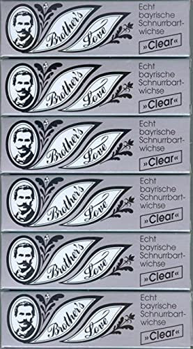 Rufin Brother`s Love Bartwichse, 6x10 ml clear, Sparpack