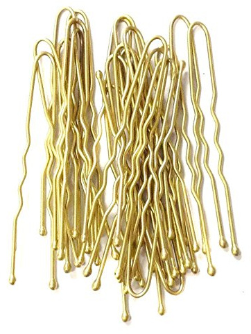 Pack of 36 Short Waved Blonde hairpins