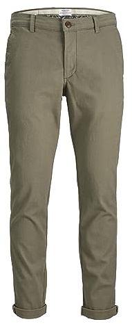 JACK & JONES Jpstmarco Jjfury Ana Noos, Chino, Aloe, 28W / 32L Uomo