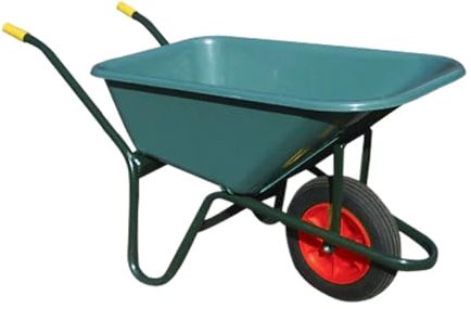 Carriola con vasca in plastica lt 100GRYN