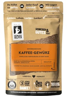 Bremer Gewürzhandel Kaffeegewürz, gemahlen, leckeres orientalisches Aroma, für intensiven Kaffee- und Kakaogeschmack, 3 x 50g