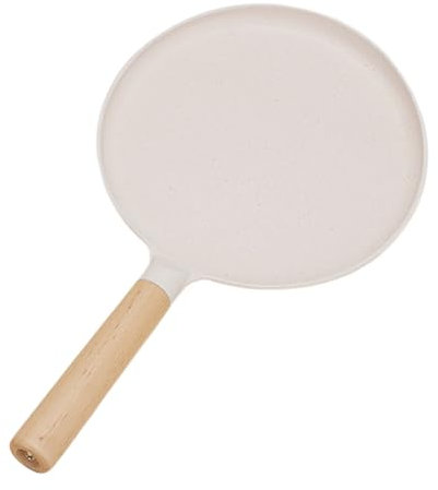 Comal para estufa de inducción, sartén antiadherente para tortillas, utensilios de cocina de camping, opciones de cocción versátiles de 9.5 pulgadas, ideal para estufa eléctrica, camping y uso