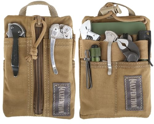 Maxpedition Platy Pocket Organizer (Dark Tan, 4 x 6)