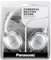 Panasonic RP-HX350E-W - Auriculares de diadema cerrados, color blanco