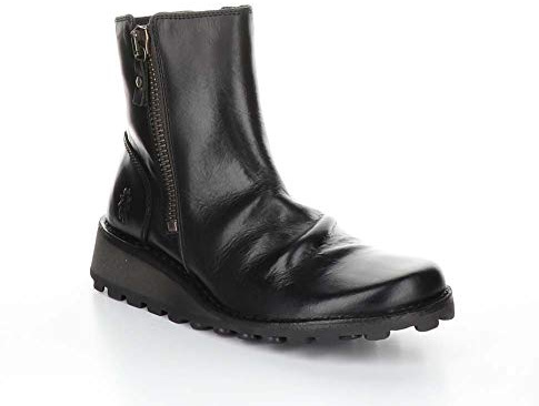 FLY London Damen Mon944fly Stiefel, Schwarz, 42 EU