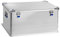 ALUTEC Aluminiumbox INDUSTRY 157 (Inhalt 157 l, Innenmaße (LxBxH) 750 X 550 X 381 mm, staub-/spritzwassergeschützt, Werkzeugbox, Aufbewahrungskiste, Gewicht 7,52 kg) 13157