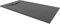 I-Flair SMC POLAR Duschwanne 140x80cm, Extra Flache und Robuste Duschtasse 26MM Mit Anti-Rutsch-Oberfläche In Schiefer-/Steinoptik, Inkl. Ablaufgarnitur Mit Deckel - Schwarz