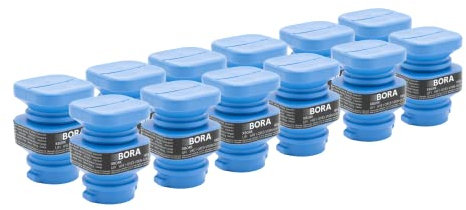 BORA 12 Cartuchos de Limpieza para Horno de Vapor X BO, autolimpiante, Cartuchos de Doble cámara, Accesorios de Limpieza, XBORK/12