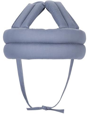 Casque de protection épais et doux pour personnes âgées avec matériau respirant, sûr et confortable, gris