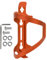 Gavigain Fahrrad-Flaschenhalter aus Metall, Fahrradzubehör, Leichter Flaschenhalter, geeignet für alle Arten von Fahrrädern (Orange)