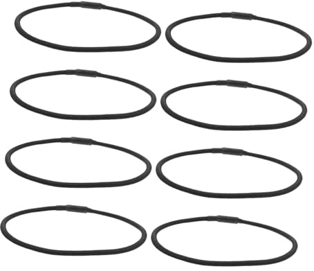 BESPORTBLE 8 Pezzi Corde Elastiche Antishock per Supporto Microfono Anelli in Gomma Morbida per Microfoni Condensatore Ammortizzatori per Registrazioni Studio