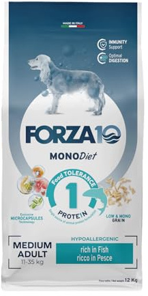 F10 Cane Medium Diet Pesce kg. 12