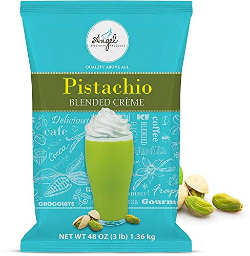 Pistachio Blended Crème Mix by Angel Specialty Products [3 LB]