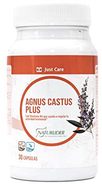 Naturlider - Agnus Castus Plus - Suplemento con Vitamina B6 para Regular la Actividad Hormonal de la Mujer - 30 Cápsulas