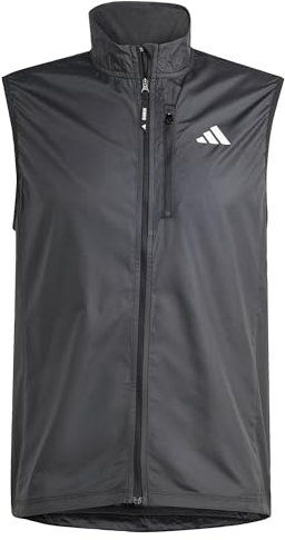 adidas Herren Own The Run Vest Jacke, Black, M