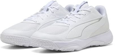 PUMA Accelerate Jr 4, Scarpe da Pallamano, White Silver, 37 EU