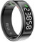 LCD Display Smart Ring - Sleep Tracker Touch Control Ring with Heart Rate/Blood Oxygen/Step Counter, Wireless Charging Dock, 5ATM Waterproof Fitness Tracker, No Subscription Fee for iOS/Android