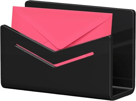 Mppchhn Porte-Courrier de Bureau,Organisateur de Bureau en Acrylique pour Documents et Lettres - Rack de Classement Multifonction pour Factures Reçus Dossiers Maison École Classe