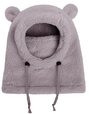 Vintermössa För Barn Stickad Fleece Halsvärmare