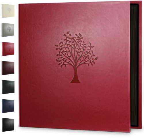 Photo Album 6x4 600 Pockets, Extra Large Capacity Picture Album | Slip-In Holds PU Leather Cover 600 Portrait & Landscape Photos for Family Wedding Baby Anniversary Christmas Gift
