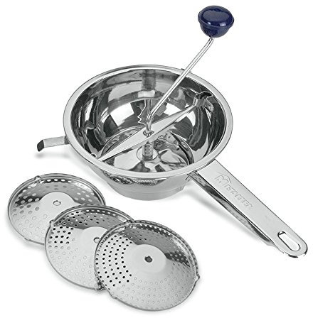 Metaltex M26005 - Passaverdure in acciaio inox Milly