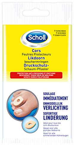 Scholl Set mit 9 Filzstiften für Zehenkorrektoren