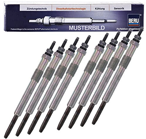 8x Glühkerze Original BERU Duraterm GE105