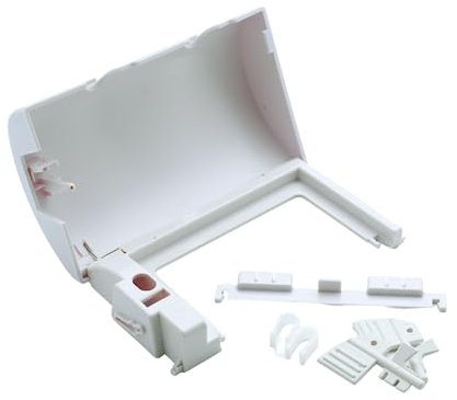 Socket Safe UK Electrical Key Lockable Anti-Tamper Twin Plug Socket Covers – White (Two Pack) - Protects Plug Sockets from Tampering, Allows Uninterrupted Use