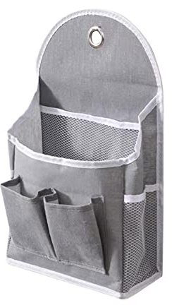 croselyu Bolsa colgante multifuncional para el hogar, para dormitorio universitario, cesta colgante de tela, organizador diverso, bolsa para colgar en la pared del baño, detrás de la puerta,