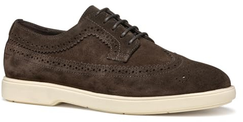 Geox - U SPHERICA EC17 E, Oxford Hombre, Dark Brown,