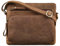 ROYALZ Vintage Leder Handtasche Damen Echtleder 'North Carolina' stilvolle Ledertasche zum Umhängen Schultertasche mit Platz für Smartphone 9.7 Zoll iPad und mehr, Farbe:Nevada braun