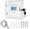 Thermostatabdeckung, Thermostat-Schlosskasten mit 2 Schlüsseln, Thermostatschutzabdeckung, transparent, Thermostat-Wandmontage, Thermostat-Schutznest für die meisten Thermostate