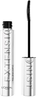 L'Oréal Paris Telescopic Extensionist Mascara, Ciglia Lunghe e Definite per 24H, Curvatura impeccabile, Formula con Fibre Allunganti e Pigmenti Magnetici, Nero, 9,9 ml