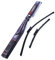 EINPARTS Scheibenwischer Set Wischerblätter Set Frontscheibenwischer Vorne Wischblattausführung: Rahmenlos Länge 1: 660mm Länge 2: 410mm EPWBDD2616