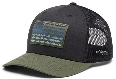 Columbia Unisex-Erwachsene PFG Fischflaggen-Netz-Schnappverschluss Verschluss, Hai/Zypresse, Einheitsgre