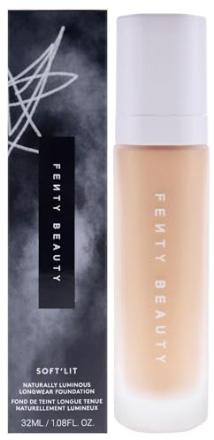 Soft Lit Naturally Luminous Longwear Foundation - 265 Medium Warm Olive by Fenty Beauty for Women - 1.08 oz Foundation