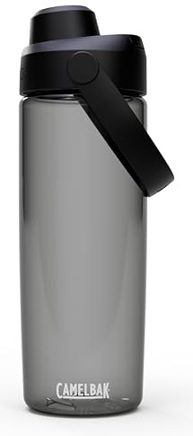 CAMELBAK - Bidón Thrive Chug con Tritan Renew, Botella, Ciclismo en general, Gris Carbón, 600 ml