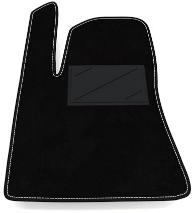 Automatte nur auf der Fahrerseite, 1 Stück, kompatibel mit Tesla Model 3 2020-2024 | 1 maßgeschneiderter Teppich