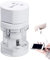 Adaptateur de Prise de Voyage - Adaptateur de Protection Contre Les Surtensions Portable - Prise de Conversion Multi-Ports à Chargement Rapide, Accessoires de Voyage pour Navires de Croisière,