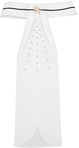 Baxnore TIPE For Adulto Montar al algodón Suave algodón Duradero Equipo de alojamiento de Caballos Equipo de Cabello Suministro de Competencia Profesional Tamaño Blanco