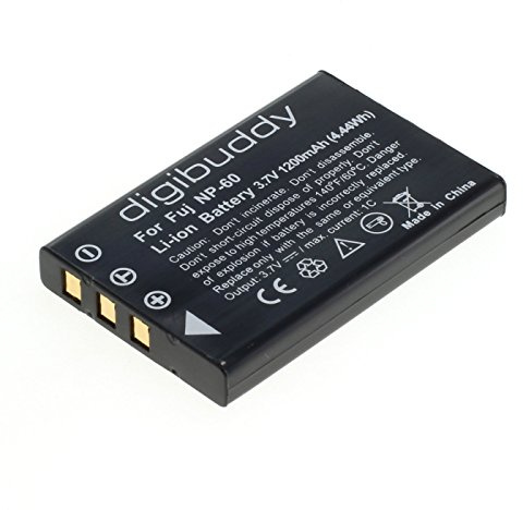 NP-60 Li-Ion Ersatzakku für Fuji (1200mAh, 3,7V)