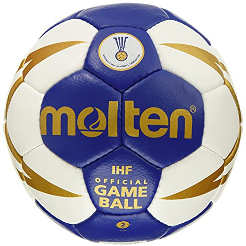 Molten Herren Handball H3X5000-BW, Blau, 3, H3X5000-BW