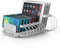 UNITEK Ladestation 10 Port Mit Dockingstation/Organizer für Smartphone, Tablet, Handy - 96W, 10x USB Typ A Stecker/Universal Y-2172