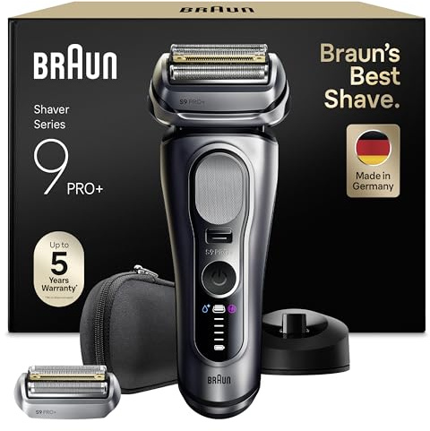 Braun Rasoir Electrique Homme Series 9+ Pro 9617PSI Argenté