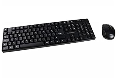 Set teclado + raton inalambrico q-connect 2.4g negro compatible windows 98 / nt/me / 2000 / xp / 7 /