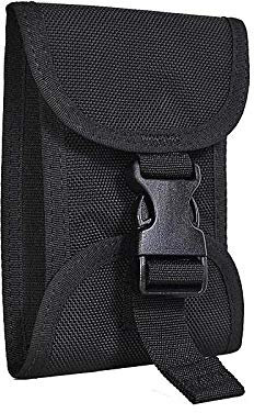 Namvo 2KG Scuba Diving Gewichtstasche Divers Weights Pouch Bag mit Schnellverschluss (schwarz)