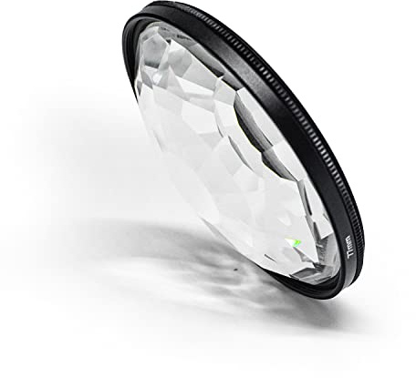 KOGJAERS Kaleidoscope Prism 77mm Camera Lens Effect Filters Fractal Photography for Photography Creation Repeating Subjects - Perfect Photographer Gift
