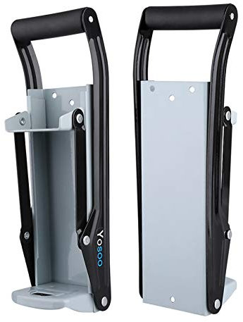 Yosoo Health Gear Trituradora de Latas de 16 Oz, Trituradora Dispensadora Montada en la Pared de Alta Resistencia, Trituradora de Mano, Latas de Refrescos de Cerveza, Herramienta de Reciclaje para